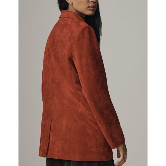 NWT Size XS -  Dolan Left Coast Faux-Suede Boyfriend Blazer (NWT US$ 168) - Picture 7 of 16
